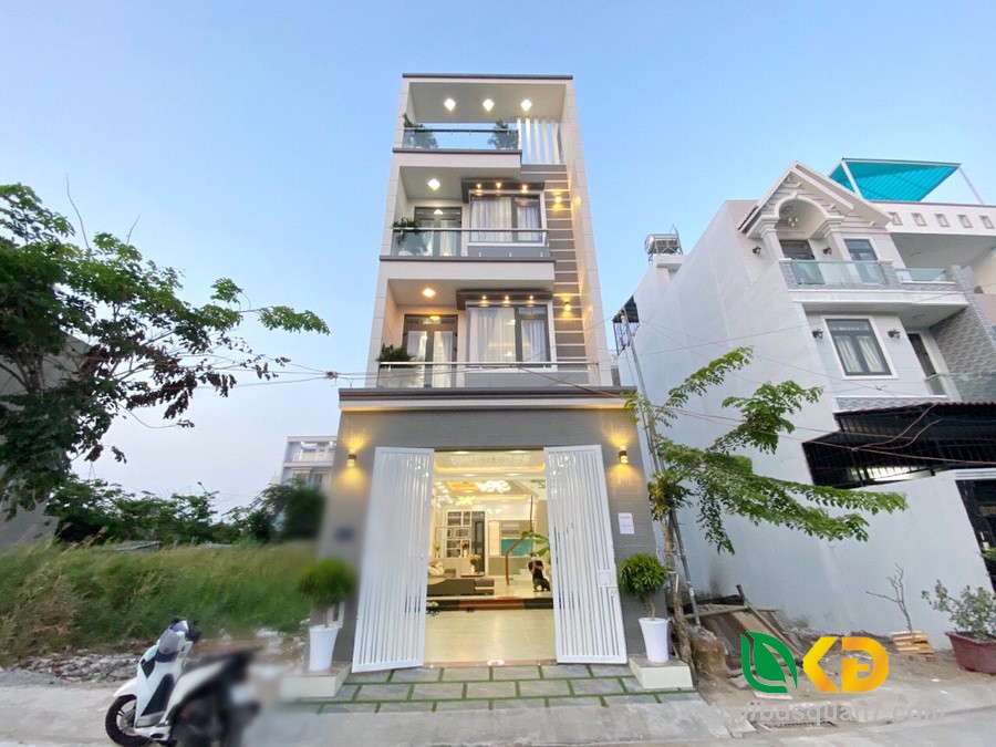 Bán nhà 3 lầu mới đẹp 100% khu Sài Gòn Mới đường Huỳnh Tấn Phát Huyện Nhà Bè